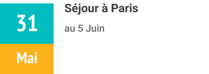 description du jour