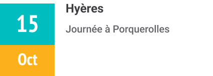 description du jour